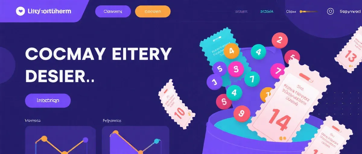 开奖结果界面示意图